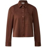 s.Oliver Hemdblouse van suède, 8837 liter, 34