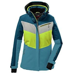 Killtec Ksw 253 Wmn functionele jas voor dames, ski-jack met afritsbare capuchon en sneeuwvanger
