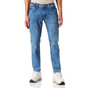 Pepe Jeans Hatch Regular Jeans voor heren, Blauw (Denim-vs3), 33W x 30L