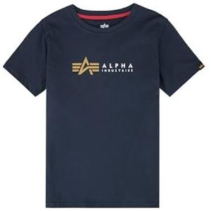 Alpha Industries Alpha Label T T-shirt voor kinderen en tieners Rep.Blue