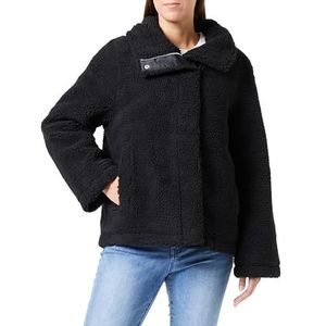 Replay Regular fit bontjas voor dames, 098 Black, XS