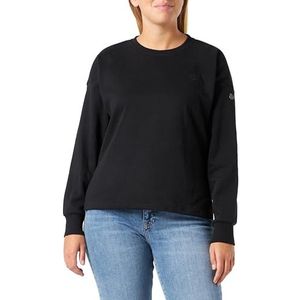 TILDEN Dames oversized sweatshirt 37831175, zwart, XS, zwart, XS