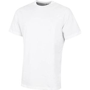 Jack Wolfskin Heren Essential T M T-shirt, Wit Rush, 3XL