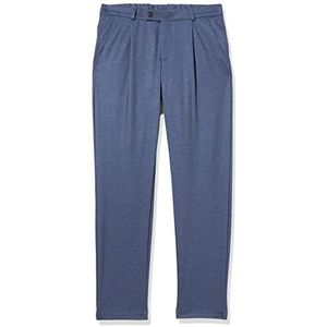 bugatti Heren 4236-36830 slakkenbroek, marine-370, taps toelopende pasvorm, Marine-370, 36W x 34L