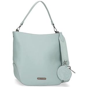 Pepe Jeans Salma Bagage Messenger Bag voor dames, blauw, Eén maat, Schoudertas