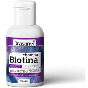 Biotina en aloë vera shampoo, gekleurd en gevoelig haar, 100 ml