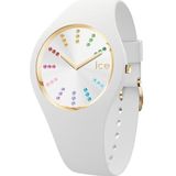 Ice-Watch - ICE cosmos Rainbow white - Wit dameshorloge met kunststof band - 021342 (Small)