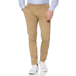 Dockers Smart Supreme Flex Skinny broek voor heren, Nieuwe Britse kaki., 33W x 36L