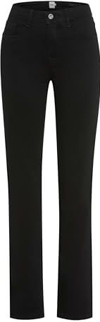 Brax Women's Style.Carola Thermo Denim Vrouwelijke Broek, 02 Clean Zwart, 26W x 32L, 02 Schoon Zwart, 26W / 32L