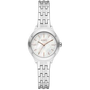 DKNY Parsons Roestvrijstalen Horloge met Drie Wijzers
