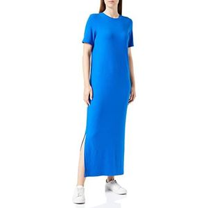 5715367538879 Dames PCKYLIE SS O-hals Ankel Dress NOOS Jurk, Princess Blue, XS, prinses blue, XS