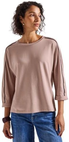 STREET ONE - Shirt - Faded Rose - 3/4 Mouwen - Met Galons