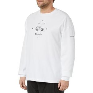 Columbia Duxbery™ Relaxed LS Tee White XL herenhemd, Wit, XL