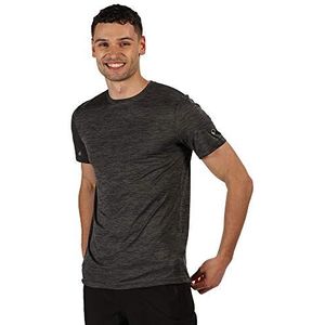 Regatta Mannen Fingal V' sneldrogende actieve korte mouw bedrukte T-shirts/polo's/vesten