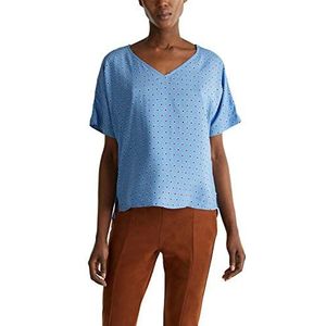 ESPRIT Damesblouse, 413 / Bright Blue 4, 34