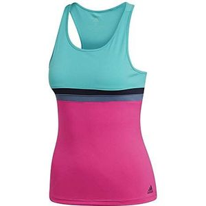 Adidas Dames, Club Tank Top Pink, Turquoise, L Bovenkleding, L