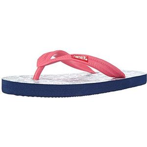 NAME IT Zaisi Box 215 Teenslippers voor meisjes, veelkleurig helder wit, 28/29 EU