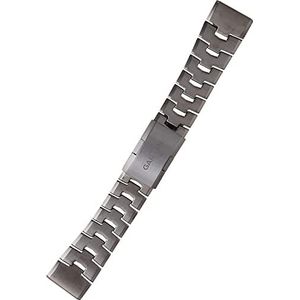 GARMIN QuickFit Horlogebandje, Titanium, 26mm, Titanium met Koolstofgrijze DLC-Coating