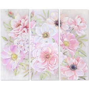 CUADRO LIENZO MDF 60 x 3 x 150 FLORES 3 SURT.
