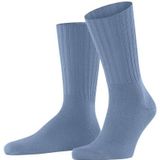 FALKE Heren Sokken Nelson M SO Wol eenkleurig 1 Paar, Blauw (Airy Blue 6707), 43-46