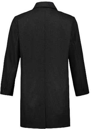 JP1880 - Tussenjas - Antraciet - Klassieke Mantel - Licht Gevoerd