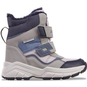 Lotto Hoonah TEX K Unisex Kids halflange laarzen, grijs/midblue, 26 EU, Grijs Midblue, 26 EU