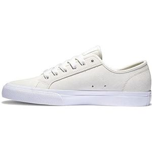 DC Shoes Heren Manual Le Sneaker, Off White, 38 EU, off-white, 38 EU