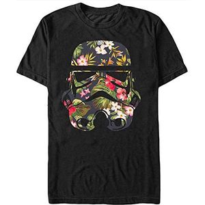 Fifth Sun Storm Flowers T-shirt voor heren, zwart, L