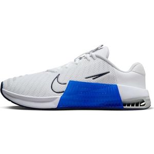 Nike metcon 9 heren sneakers, White Pure Platinum Racer Blue Obsi, 40 EU