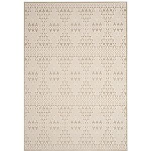 Safavieh Perzisch geïnspireerd tapijt, NBL616, geweven polyester en viscose, lichtbruin/room, 99 x 139 cm