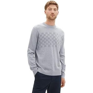 TOM TAILOR Herentrui, 12035 - Grey Heather Melange, XXL