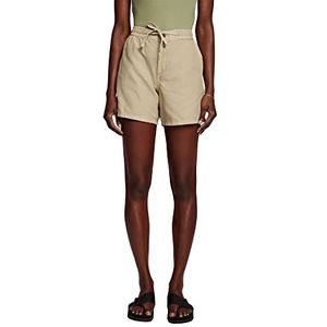 ESPRIT Shorts in casual look met elastische band, Dusty Green., 36