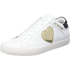 Love Moschino Love Moschino Nieuwe voorcollectie lente zomer 2022 gymschoenen vrouwen, Wit, 35 EU