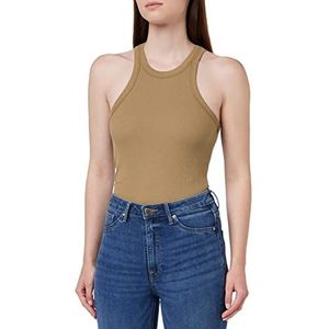 G-STAR RAW Dames Italian Army Ultra Slim Tank Top Wm T-Shirt, Beige/Khaki (Safari D22768-D289-B44), XS, beige/kaki (Safari D22768-d289-b44), XS