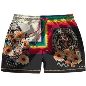 Averie Heren Flatrick Board Shorts, wit, XXL, wit, XXL