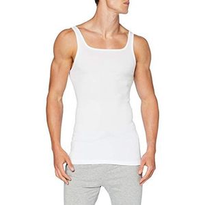 HUBER Herenonderhemd (verpakking van 2), wit (wit 0500), 3XL