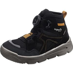 Superfit Mars licht gevoerde Gore-tex sneakers voor jongens, Zwart Geel 0010, 31 EU