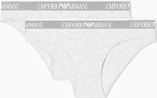 Emporio Armani - Iconic Logoband - Slipje - 2 Eenheden