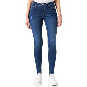 MUSTANG Dames June Super Skinny Jeans, middenblauw 321, 29W x 32L