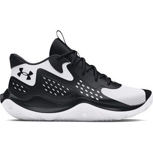 UNDER ARMOUR uniseks-volwassene Ua Jet '23 Basketbalschoenen,zwart-wit/zwart.,40.5 EU