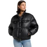 Lee - 112371066 - Gewatteerde Jas - Zwart - Korte Puffer