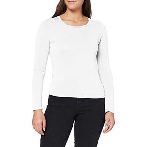 SPARKZ COPENHAGEN Dames Trille T-shirt met lange mouwen, Wit, XS