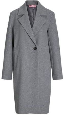 JJXX - JXElle - Tussenmantel - Grijs Gemêleerd - Klassieke Mantel