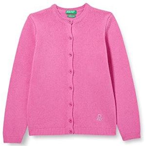 United Colors of Benetton Gebreid vest voor meisjes, Paars 0 K9, 140 cm