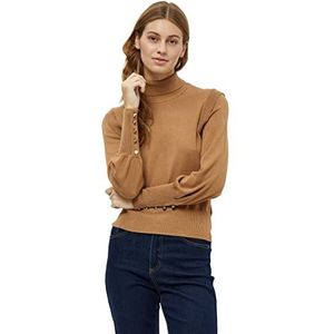 Peppercorn Dames Tana Turtle Neck 23, Tabak Bruin, S