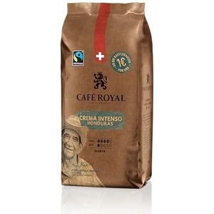 Café Royal Honduras Crema Intenso Koffiebonen 1kg - Fairtrade - Intensiteit 4/5-100% Arabica uit Honduras