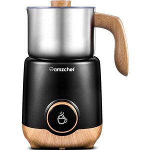 AMZCHEF 8-IN-1 Multifunctionele Automatische Melkopschuimer, 600ml verwisselbare beker melkopschuimer voor Warme en Koude Melkschuim, Warme Melk, Chocolademelk, Melkproducten Babyvoeding