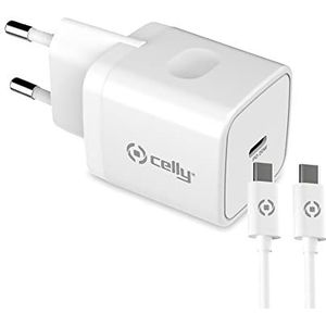 Celly Snellader thuis 20W USB-C kab