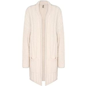 SOYACONCEPT Dames SC-Joanna 3 gebreide jas voor dames, crème, X-Small, crème, XS