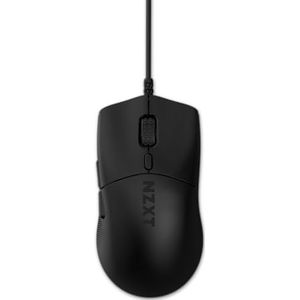 NZXT Lift 2 Symm | Lichtgewicht Symmetrische Bedrade Gaming Muis | Lichtgewicht 58 g Ontwerp | 8K Polling Rate | Optische Schakelaars | 26K DPI Optische Sensor | 100% PTFE Voeten | Zwart